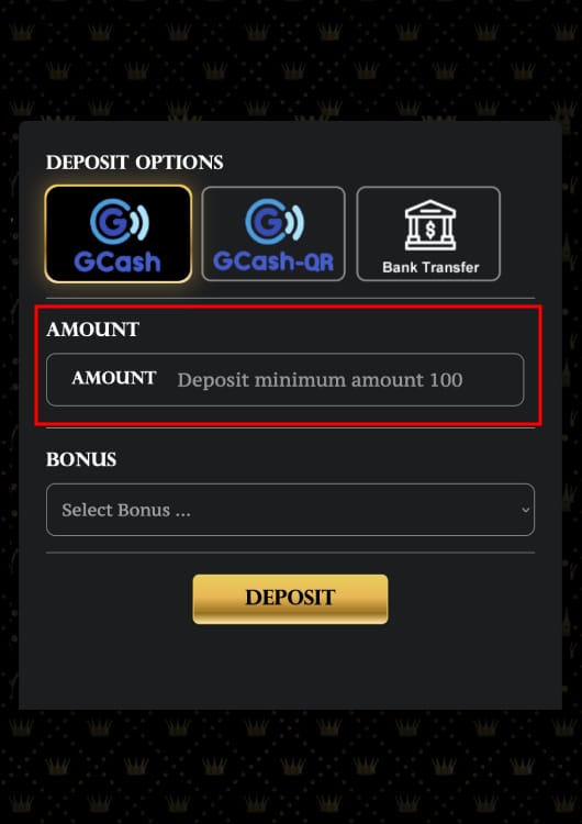 Royal Circle Club Casino How to Deposit